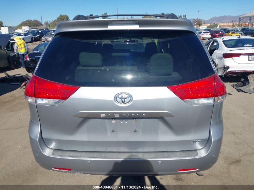 2013 Toyota Sienna Xle V6 8 Passenger VIN: 5TDYK3DC9DS346327 Lot: 40846661