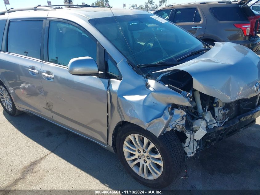 2013 Toyota Sienna Xle V6 8 Passenger VIN: 5TDYK3DC9DS346327 Lot: 40846661