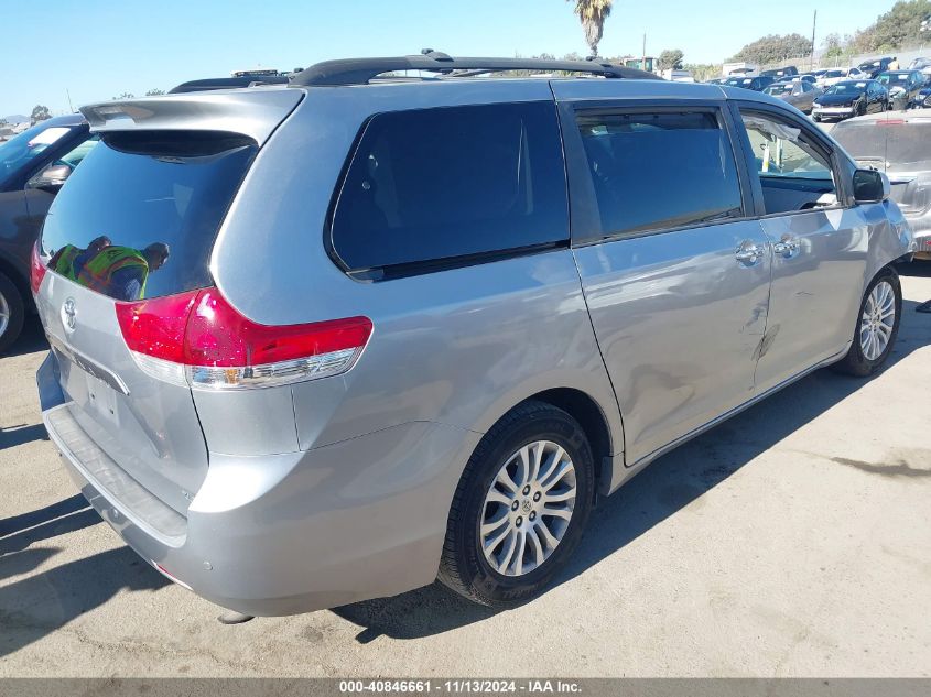 2013 Toyota Sienna Xle V6 8 Passenger VIN: 5TDYK3DC9DS346327 Lot: 40846661