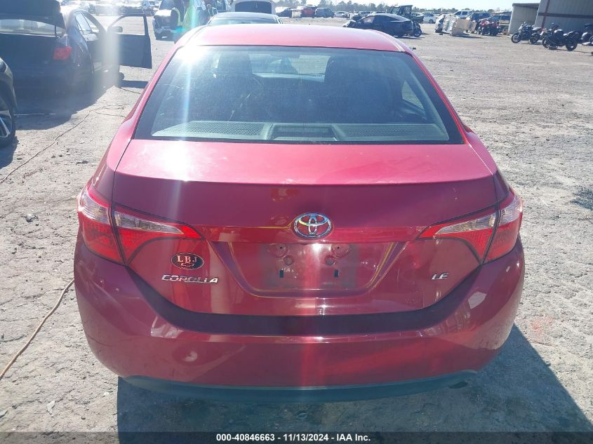VIN 2T1BURHE9KC149484 2019 TOYOTA COROLLA LE