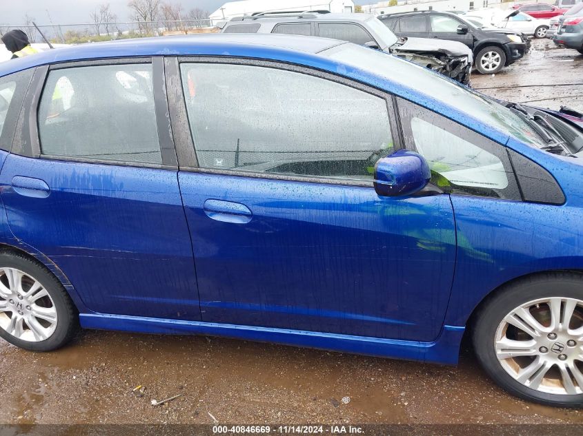 2010 Honda Fit Sport VIN: JHMGE8H43AC011708 Lot: 40846669