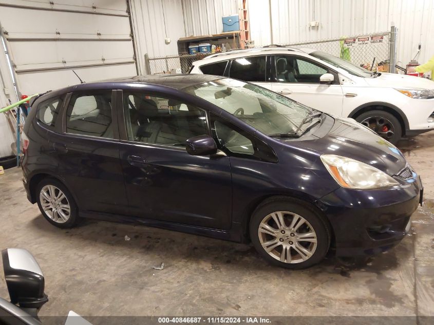 2010 Honda Fit Sport VIN: JHMGE8H46AC008494 Lot: 40846687