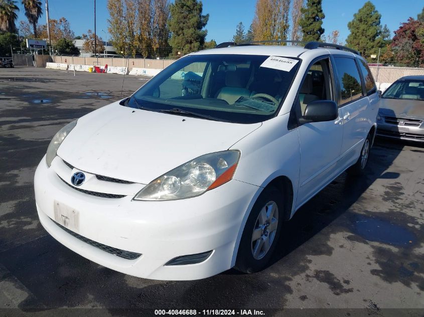 2010 Toyota Sienna Le VIN: 5TDKK4CC9AS290799 Lot: 40846688