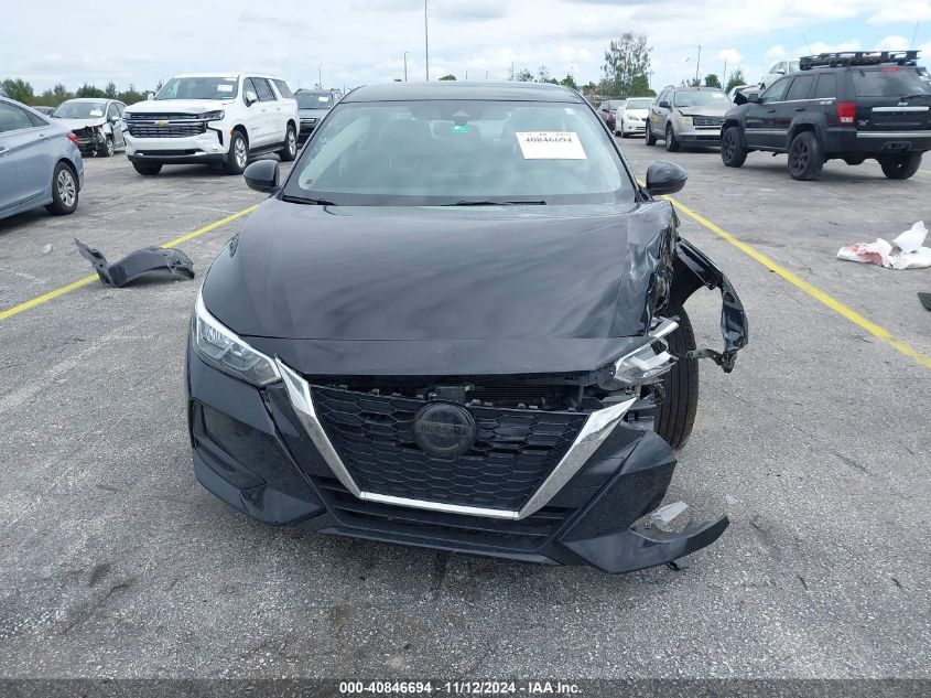 2022 Nissan Sentra Sv Xtronic Cvt VIN: 3N1AB8CV4NY289534 Lot: 40846694