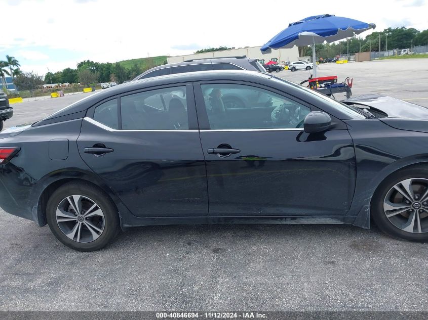 2022 Nissan Sentra Sv Xtronic Cvt VIN: 3N1AB8CV4NY289534 Lot: 40846694