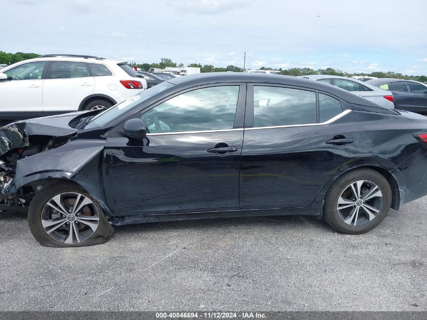 2022 Nissan Sentra Sv Xtronic Cvt VIN: 3N1AB8CV4NY289534 Lot: 40846694