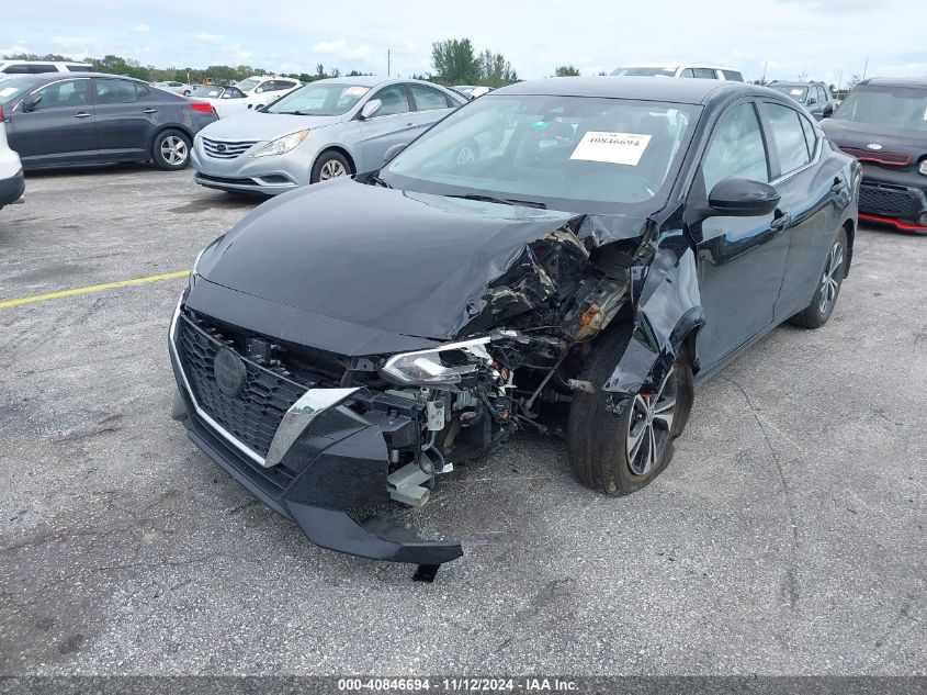 2022 Nissan Sentra Sv Xtronic Cvt VIN: 3N1AB8CV4NY289534 Lot: 40846694