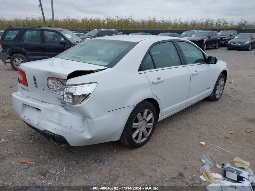 2007 Lincoln Mkz VIN: 3LNHM28T87R627049 Lot: 40846702