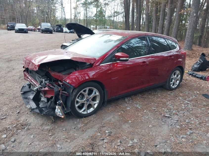 2013 Ford Focus Titanium VIN: 1FADP3N2XDL203626 Lot: 40846711