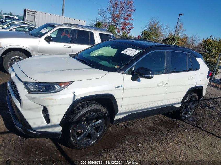 2021 Toyota Rav4 Hybrid Xse VIN: JTME6RFV7MJ006535 Lot: 40846735