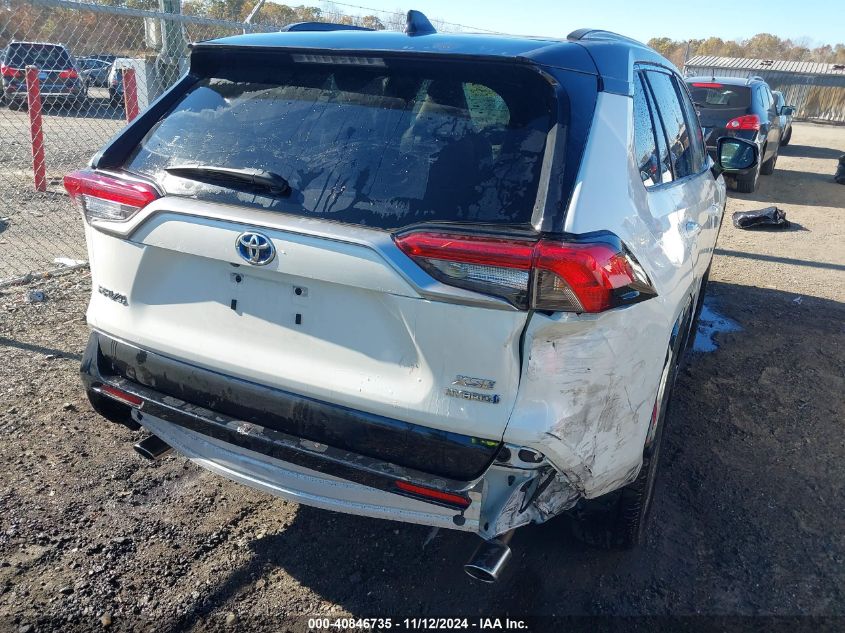 2021 Toyota Rav4 Hybrid Xse VIN: JTME6RFV7MJ006535 Lot: 40846735