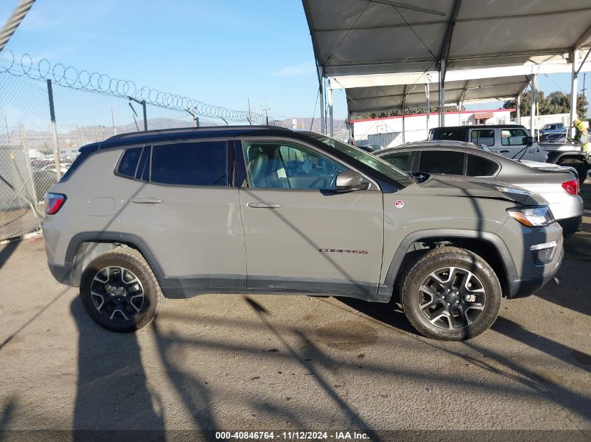 2020 Jeep Compass Trailhawk 4X4 VIN: 3C4NJDDB9LT161945 Lot: 40846764