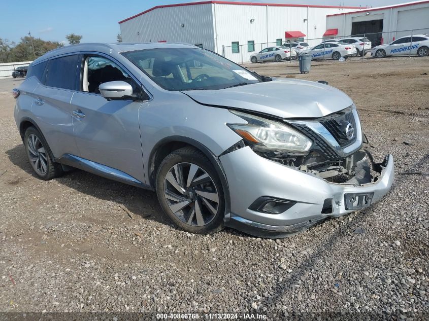 VIN 5N1AZ2MG1GN161558 2016 Nissan Murano, Platinum no.1