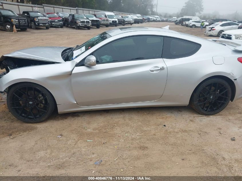 2010 HYUNDAI GENESIS COUPE VIN: KMHHU6KH2AU007583