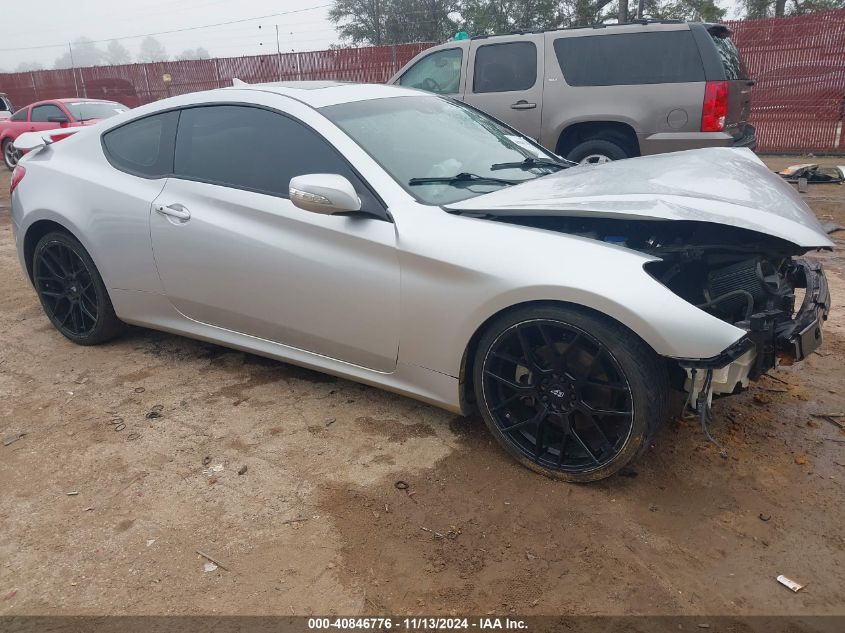 2010 HYUNDAI GENESIS COUPE VIN: KMHHU6KH2AU007583