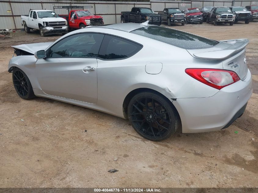 2010 HYUNDAI GENESIS COUPE VIN: KMHHU6KH2AU007583