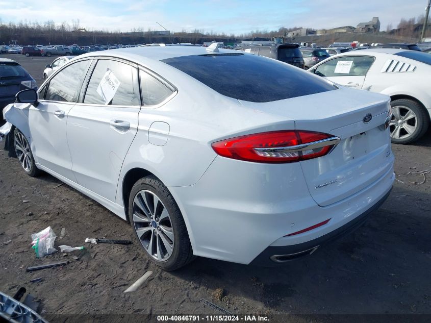 VIN 3FA6P0T95KR269488 2019 FORD FUSION no.3