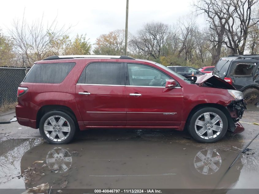 2015 GMC Acadia Denali VIN: 1GKKRTKD2FJ197406 Lot: 40846797