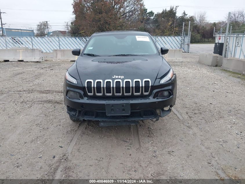 2014 Jeep Cherokee Sport VIN: 1C4PJMAB9EW141933 Lot: 40846809