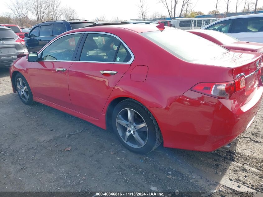 2012 Acura Tsx 2.4 VIN: JH4CU2F88CC027653 Lot: 40846816