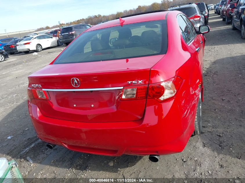 2012 Acura Tsx 2.4 VIN: JH4CU2F88CC027653 Lot: 40846816