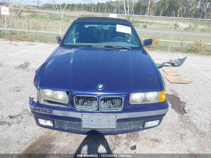 1997 BMW 328Ic VIN: WBABK8326VET96408 Lot: 40846822