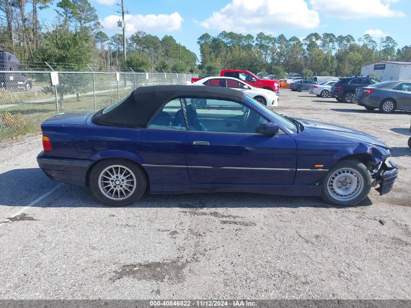 1997 BMW 328Ic VIN: WBABK8326VET96408 Lot: 40846822