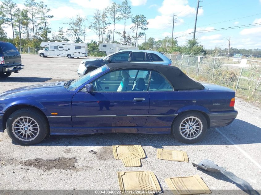 1997 BMW 328Ic VIN: WBABK8326VET96408 Lot: 40846822