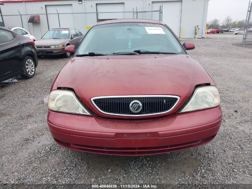 2003 Mercury Sable Gs VIN: 1MEFM50U63A605443 Lot: 40846836