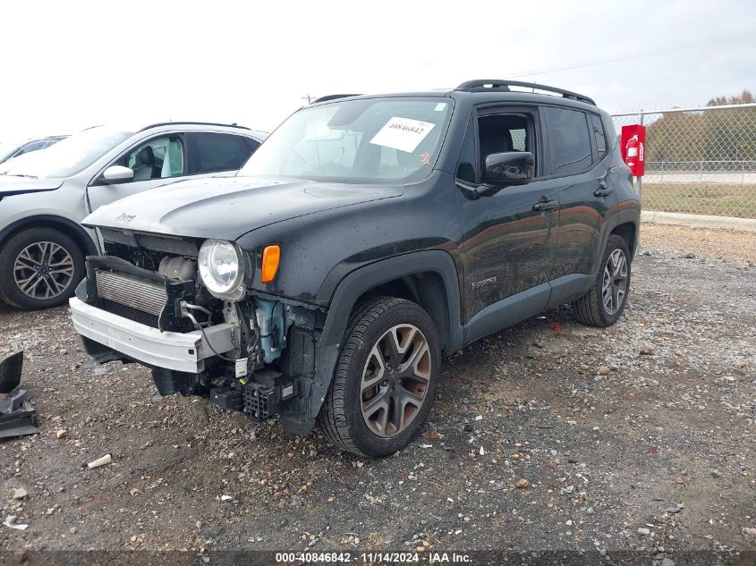 2016 Jeep Renegade Latitude VIN: ZACCJBBT2GPE28377 Lot: 40846842