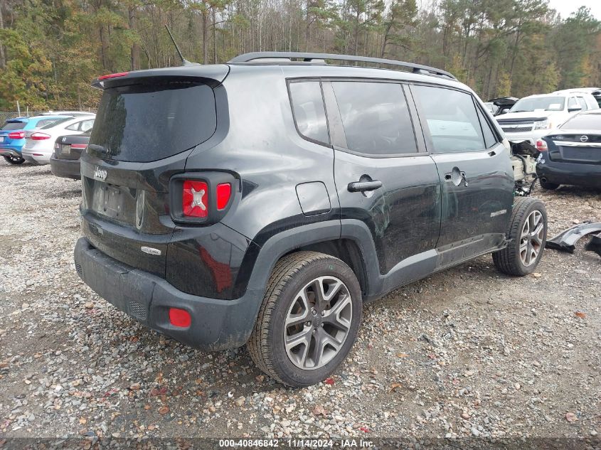 2016 Jeep Renegade Latitude VIN: ZACCJBBT2GPE28377 Lot: 40846842