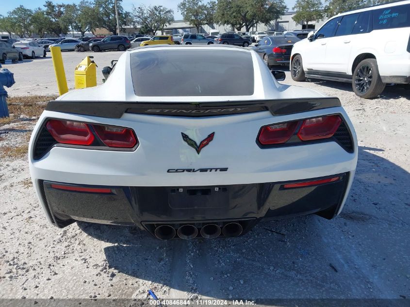 2015 Chevrolet Corvette Stingray VIN: 1G1YB2D79F5112462 Lot: 40846844