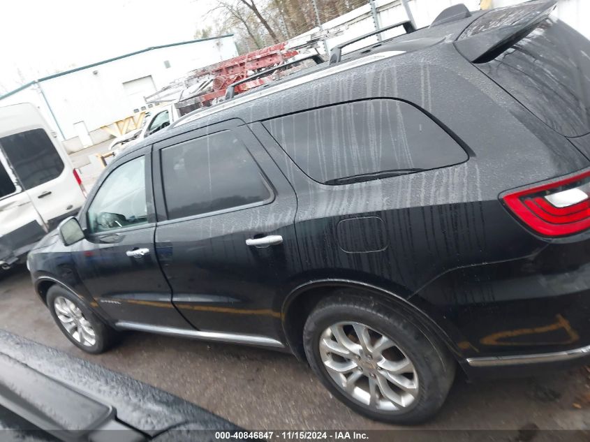 2017 Dodge Durango Citadel Awd VIN: 1C4SDJET1HC648334 Lot: 40846847