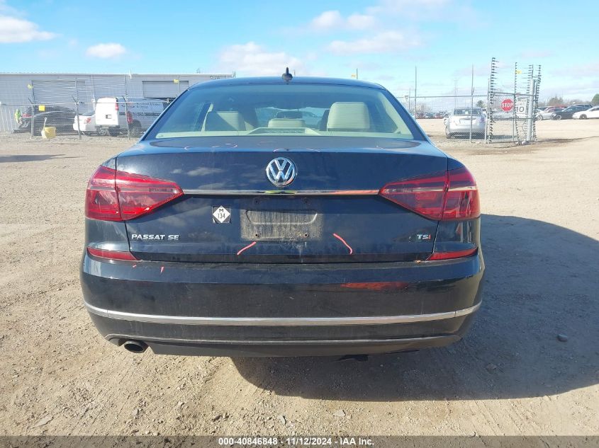 2017 Volkswagen Passat 1.8T Se VIN: 1VWBT7A35HC010340 Lot: 40846848