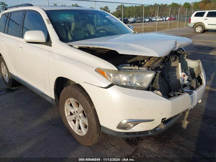 2012 Toyota Highlander Se V6 VIN: 5TDZK3EH7CS084580 Lot: 40846849