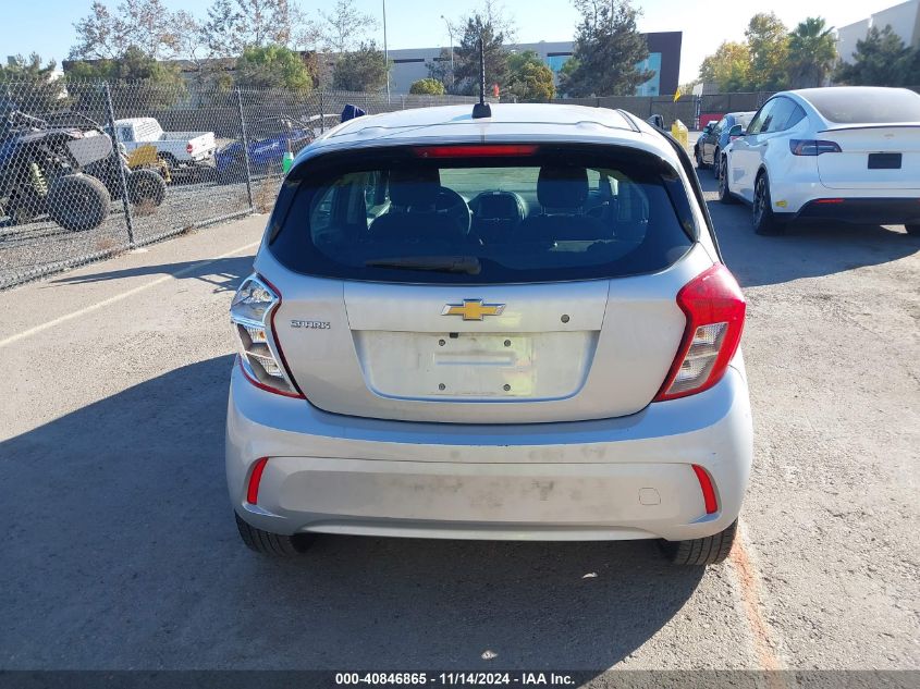 2019 Chevrolet Spark Ls Cvt VIN: KL8CB6SA1KC754907 Lot: 40846865