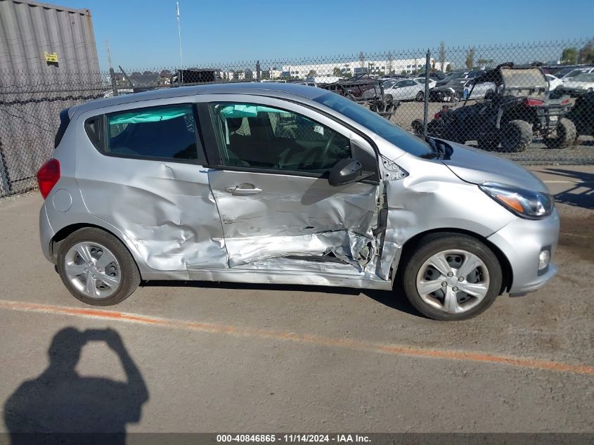 2019 Chevrolet Spark Ls Cvt VIN: KL8CB6SA1KC754907 Lot: 40846865