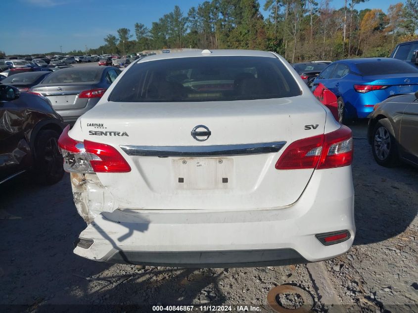 2017 Nissan Sentra Sv VIN: 3N1AB7AP6HY280725 Lot: 40846867