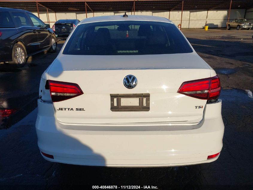 2016 Volkswagen Jetta 1.8T Sel VIN: 3VWL17AJ5GM324818 Lot: 40846878