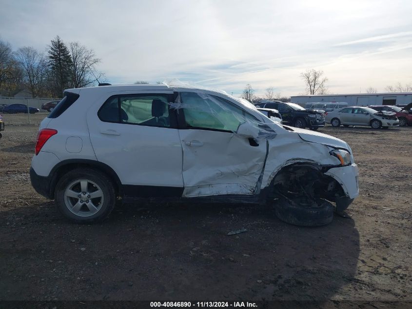 2016 Chevrolet Trax 1Ls VIN: 3GNCJNSB4GL181808 Lot: 40846890