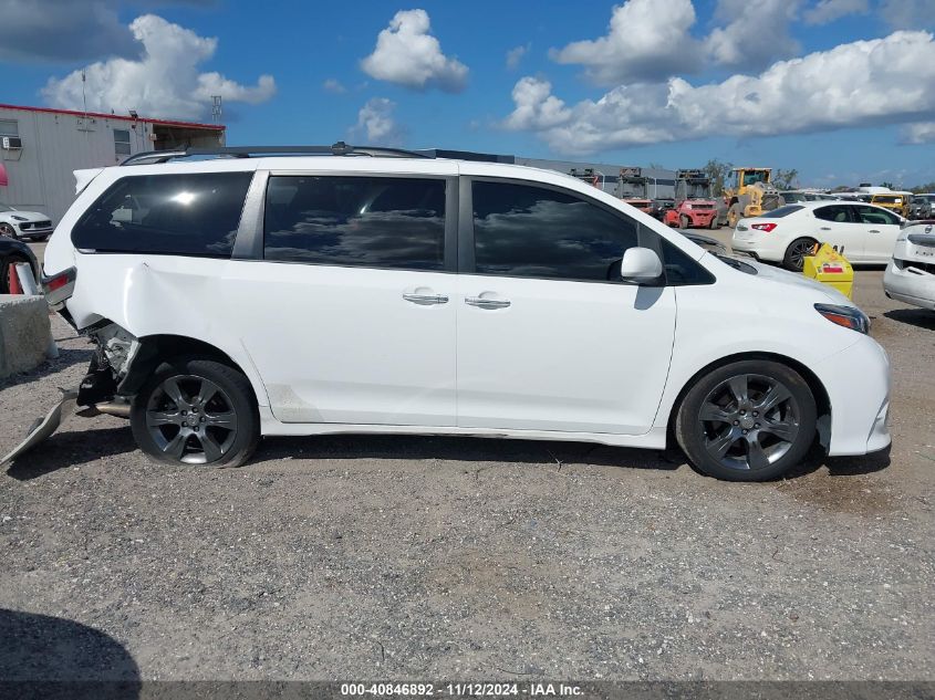 2016 Toyota Sienna Se Premium 8 Passenger VIN: 5TDXK3DC0GS730867 Lot: 40846892