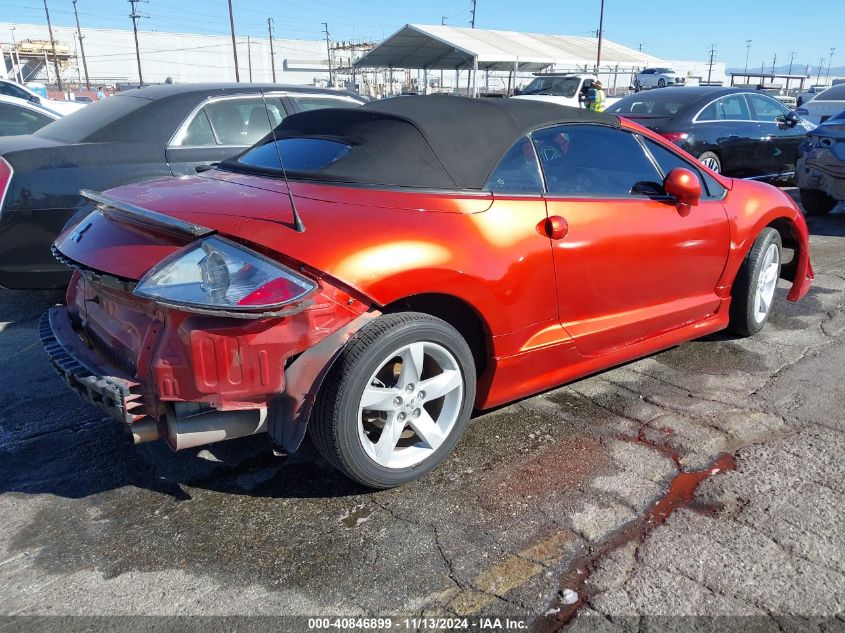 2007 Mitsubishi Eclipse Spyder Gs VIN: 4A3AL25F27E028364 Lot: 40846899