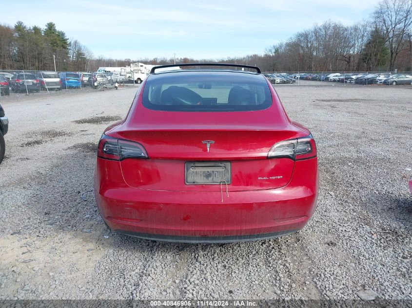 2020 Tesla Model 3 Long Range Dual Motor All-Wheel Drive VIN: 5YJ3E1EB7LF497374 Lot: 40846905