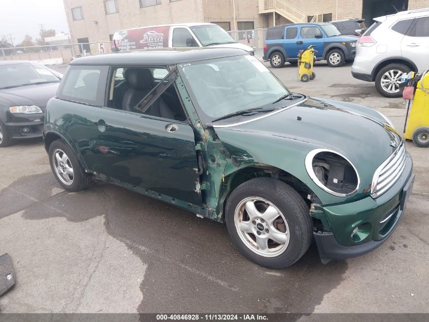 2011 Mini Cooper VIN: WMWSU3C57BT098397 Lot: 40846928