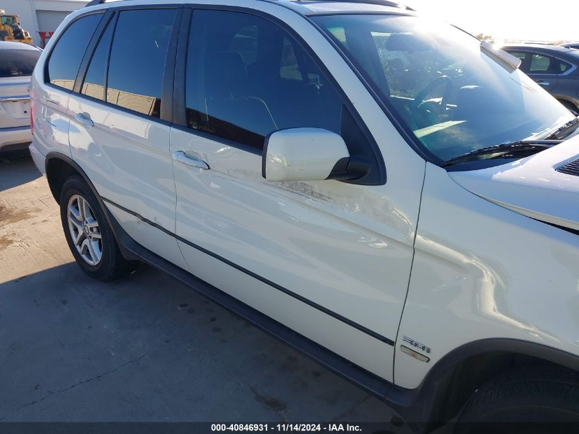 2004 BMW X5 3.0I VIN: 5UXFA13554LU45129 Lot: 40846931