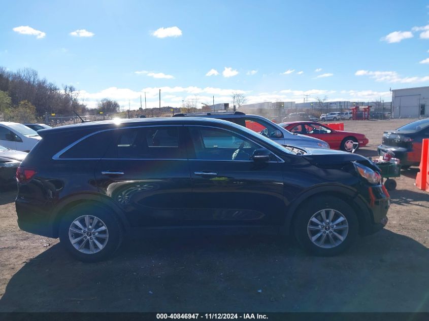 2019 Kia Sorento 2.4L L VIN: 5XYPG4A32KG585879 Lot: 40846947