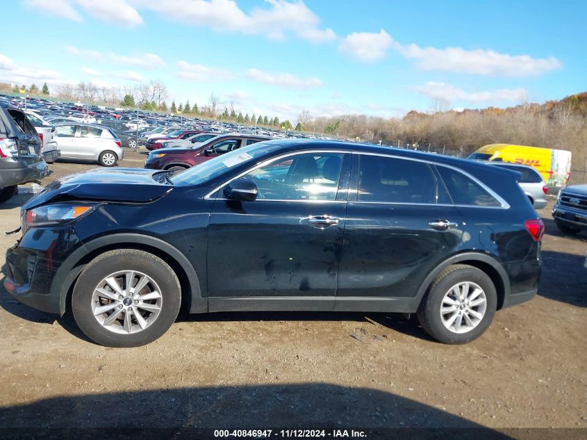 2019 Kia Sorento 2.4L L VIN: 5XYPG4A32KG585879 Lot: 40846947