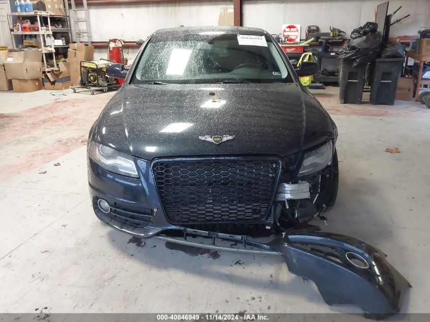 2012 Audi A4 2.0T Premium VIN: WAUFFAFL3CA091759 Lot: 40846949