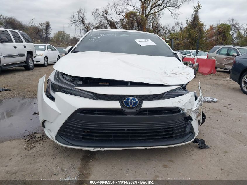 2024 Toyota Corolla Hybrid Le VIN: JTDBDMHE2RJ005616 Lot: 40846954