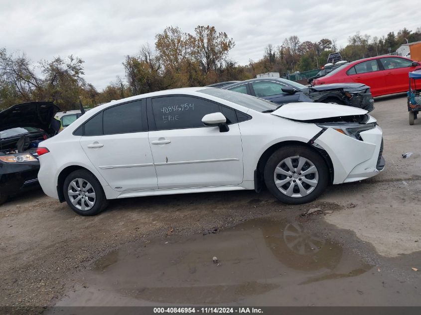 2024 Toyota Corolla Hybrid Le VIN: JTDBDMHE2RJ005616 Lot: 40846954